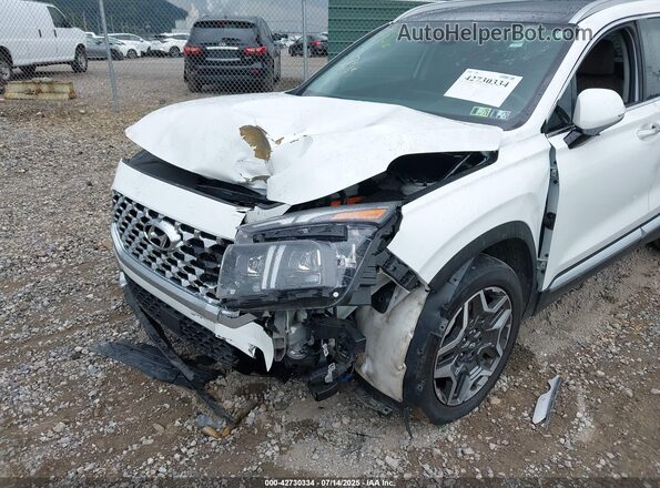 KM8S7DA2XPU097556 2023 HYUNDAI SANTA FE PLUG-IN HYBRID White წინა ხედი