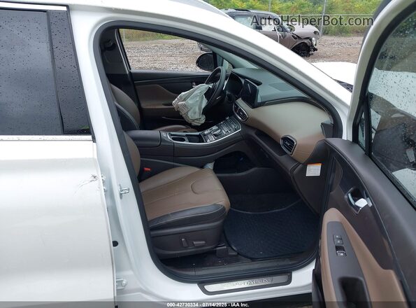 KM8S7DA2XPU097556 2023 HYUNDAI SANTA FE PLUG-IN HYBRID White წინა სალონის ხედი