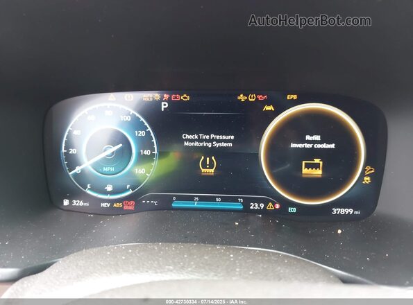 KM8S7DA2XPU097556 2023 HYUNDAI SANTA FE PLUG-IN HYBRID White უკანა სავარძლების ხედი
