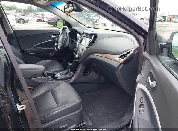 KM8SN4HF7KU308882 2019 HYUNDAI SANTA FE XL Черный Вид салона спереди