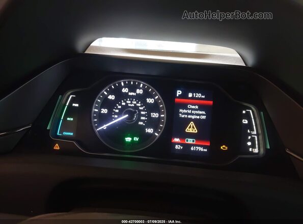 KMHC65LC6MU246382 2021 HYUNDAI IONIQ HYBRID White 