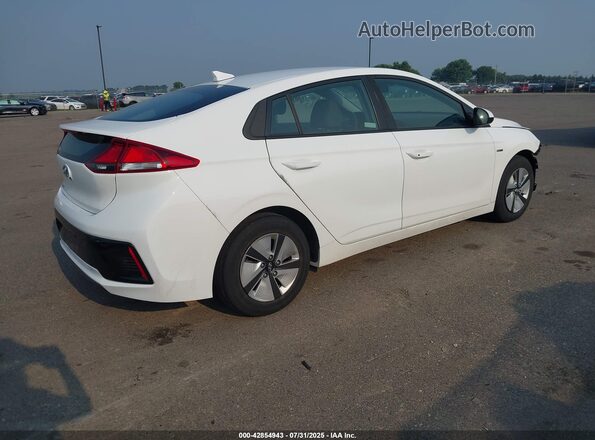 KMHC65LC9KU171190 2019 HYUNDAI IONIQ HYBRID Белый Задняя правая четверть