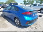 2018 Hyundai Ioniq Hybrid Blue Blue vin: KMHC65LCXJU072814