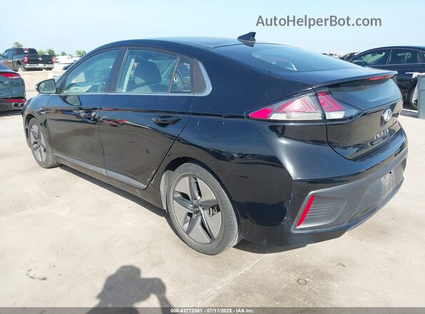 KMHC85LC9LU212929 2020 HYUNDAI IONIQ HYBRID Black Tył lewy