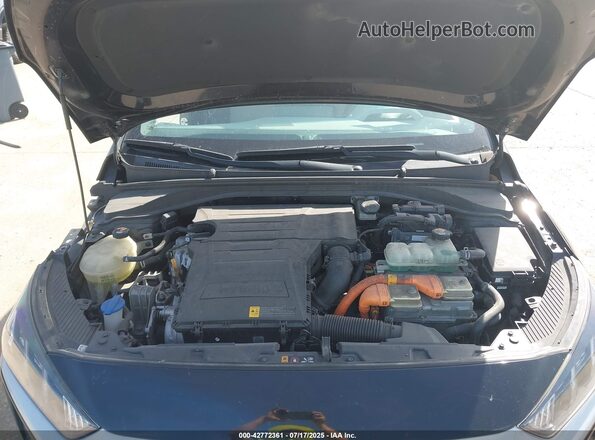 KMHC85LC9LU212929 2020 HYUNDAI IONIQ HYBRID Black Widok z tyłu