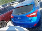 2017 Hyundai Elantra Gt   Blue vin: KMHD35LHXHU368077