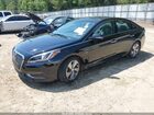 2016 Hyundai Sonata Hybrid Limited Black vin: KMHE34L16GA008452