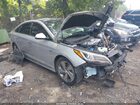 2016 Hyundai Sonata Hybrid Limited Silver vin: KMHE34L16GA020777