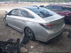 2016 Hyundai Sonata Hybrid Limited Silver vin: KMHE34L16GA020777