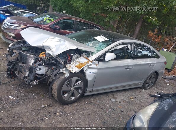 KMHE34L16GA020777 2016 HYUNDAI SONATA Silver 