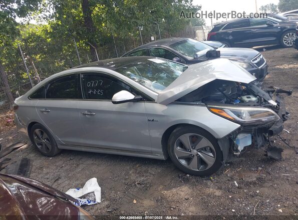 KMHE34L16GA020777 2016 HYUNDAI SONATA Silver 360 interior view