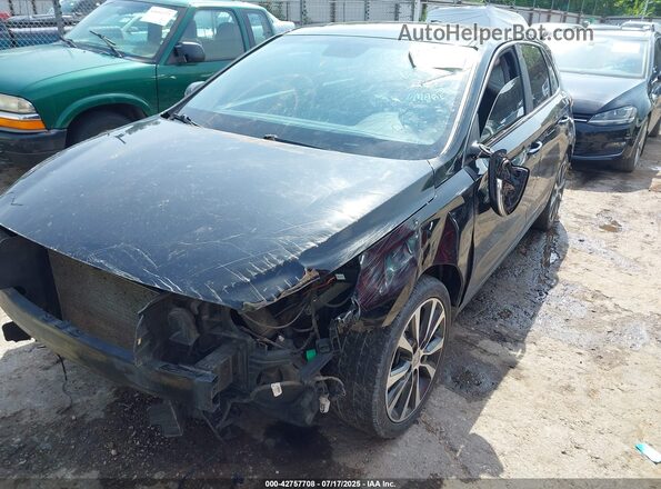 KMHH35LE6JU017924 2018 HYUNDAI ELANTRA GT Черный Передняя левая четверть
