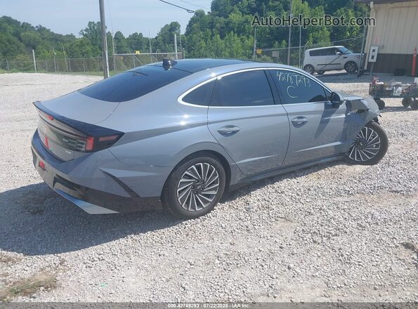 KMHL54JJ4SA104576 2025 HYUNDAI SONATA HYBRID Серый Задняя правая четверть