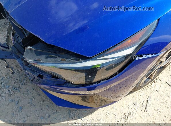 KMHLN4AJ5PU040957 2023 HYUNDAI ELANTRA HYBRID Синий Вид спереди