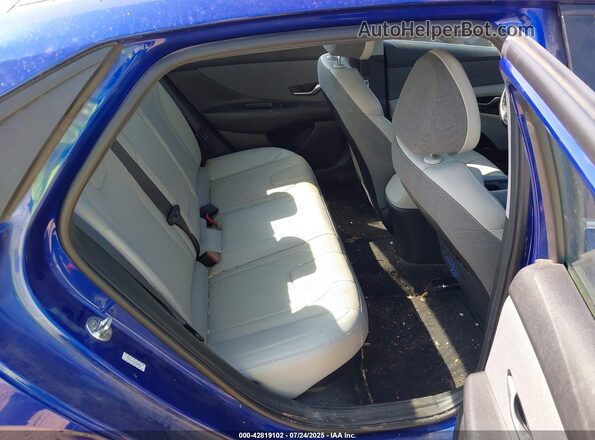 KMHLN4AJ5PU040957 2023 HYUNDAI ELANTRA HYBRID Синий Вид наклейки с VIN-кодом