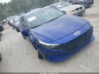 2021 Hyundai Elantra Sel Blue vin: KMHLS4AG4MU190695