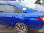 2023 Hyundai Elantra Sel Dark Blue vin: KMHLS4AG5PU599003