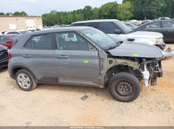 KMHRB8A39LU017994 2020 HYUNDAI VENUE Серый Вид задней части салона