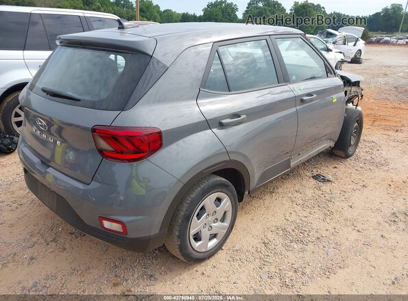 KMHRB8A39LU017994 2020 HYUNDAI VENUE Серый Задняя правая четверть