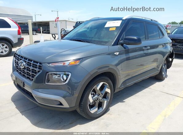 KMHRC8A3XPU274648 2023 HYUNDAI VENUE Серый Передняя левая четверть