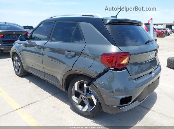 KMHRC8A3XPU274648 2023 HYUNDAI VENUE Серый Задняя левая четверть