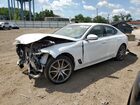 2023 Genesis G70 Base White vin: KMTG34TA9PU123771