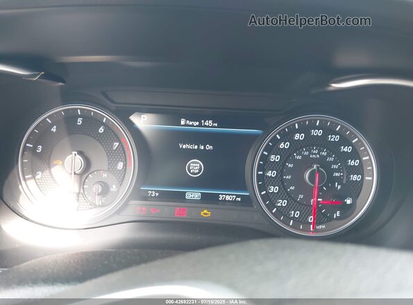 KMTG44LA1LU065355 2020 GENESIS G70 Blue Widok tylnych siedzeń