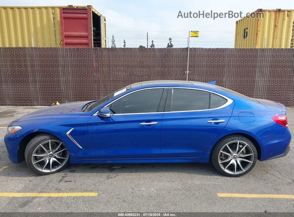 KMTG44LA1LU065355 2020 GENESIS G70 Blue Widok wnętrza 360 stopni