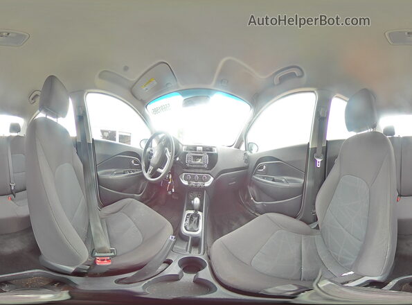 KNADM4A36H6117657 2017 KIA RIO White VIN կոդի պիտակի տեսք