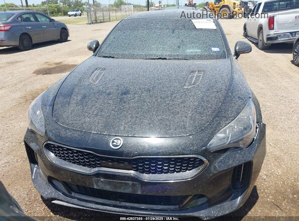 KNAE55LC8M6089701 2021 KIA STINGER Черный Вид задней части салона