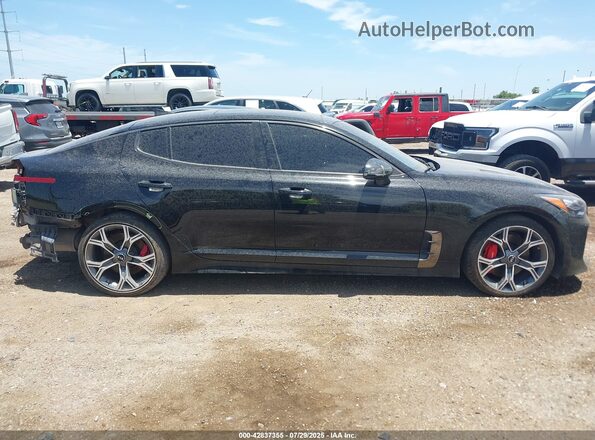KNAE55LC8M6089701 2021 KIA STINGER Черный Панорамный вид салона 360°