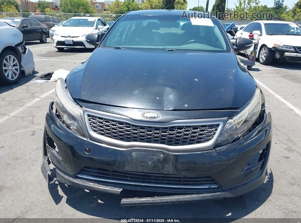 KNAGN4AD5G5099059 2016 KIA OPTIMA HYBRID Black Instrument cluster view