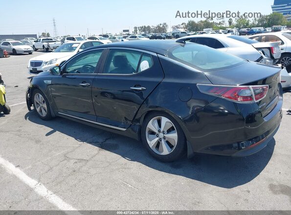 KNAGN4AD5G5099059 2016 KIA OPTIMA HYBRID Black Rear left