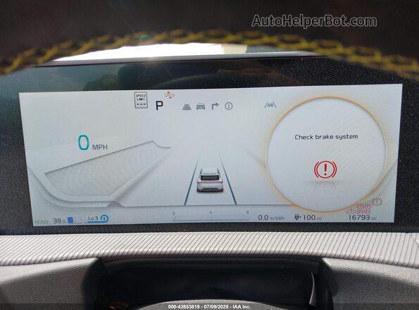 KNDC5DLE5P5133816 2023 KIA EV6 Белый Вид задних сидений