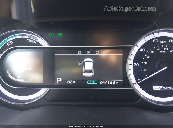 KNDCB3LC4L5360135 2020 KIA NIRO Синий 