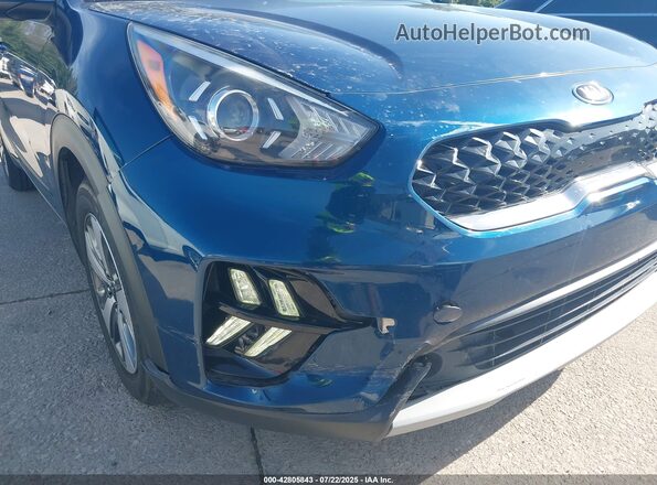 KNDCB3LC4L5360135 2020 KIA NIRO Синий Вид спереди