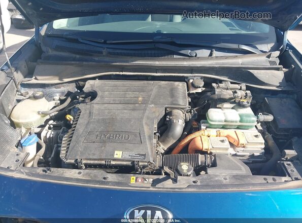 KNDCB3LC4L5360135 2020 KIA NIRO Синий Вид сзади