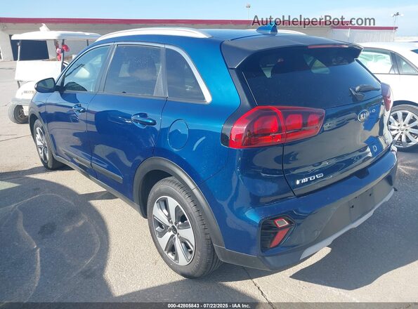 KNDCB3LC4L5360135 2020 KIA NIRO Синий Задняя левая четверть