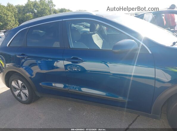 KNDCB3LC4L5360135 2020 KIA NIRO Синий Вид задней части салона