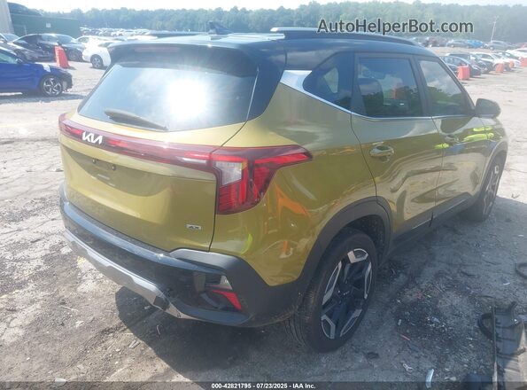 KNDETCA79R7568357 2024 KIA SELTOS Gold Rear right