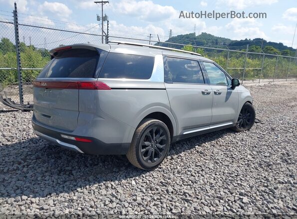 KNDNE5H36N6146460 2022 KIA CARNIVAL MPV Gray Rear right