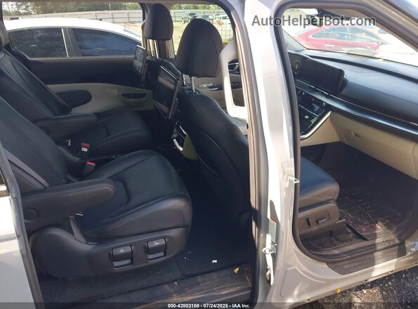 KNDNE5H37N6149965 2022 KIA CARNIVAL MPV Gray VIN կոդի պիտակի տեսք