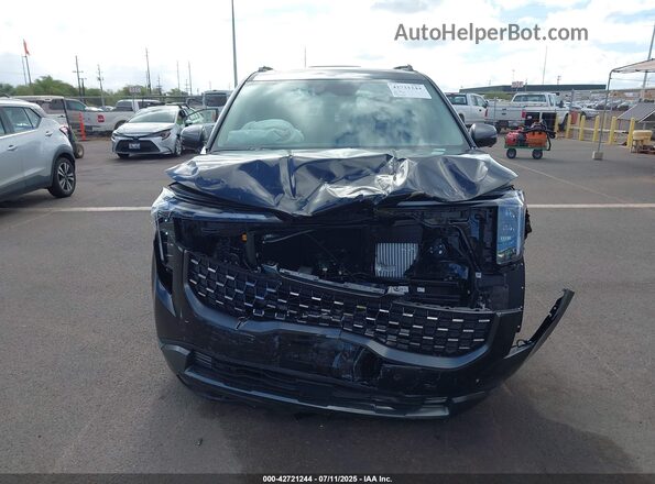 KNDNE5KA7S6079287 2025 KIA CARNIVAL MPV HYBRID Black Widok deski rozdzielczej