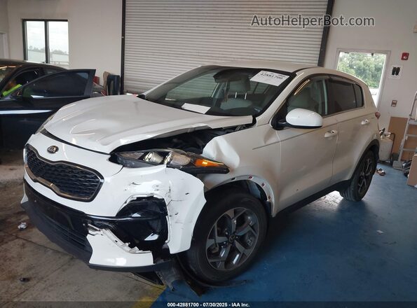 KNDPM3AC1M7874688 2021 KIA SPORTAGE White Widok z przodu