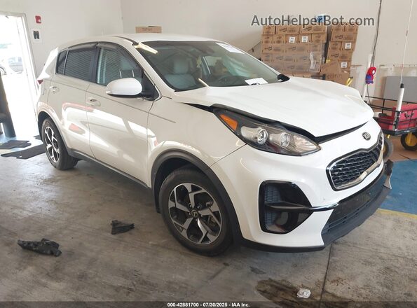 KNDPM3AC1M7874688 2021 KIA SPORTAGE White Przód prawy