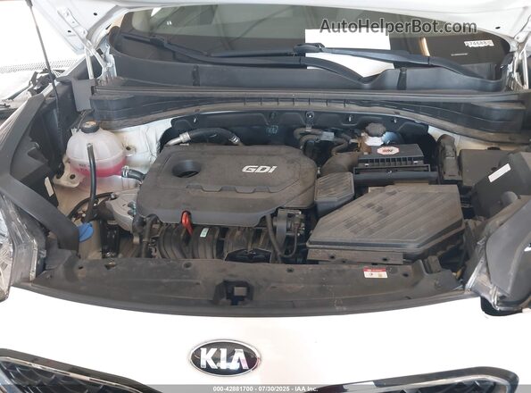 KNDPM3AC1M7874688 2021 KIA SPORTAGE White Widok z tyłu