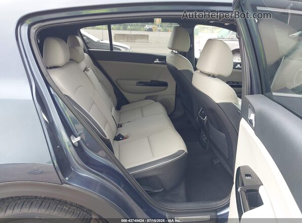 KNDPR3A67M7931732 2021 KIA SPORTAGE Blue Вид наклейки з VIN-кодом