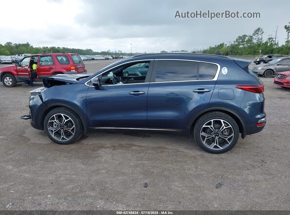 KNDPR3A67M7931732 2021 KIA SPORTAGE Blue 