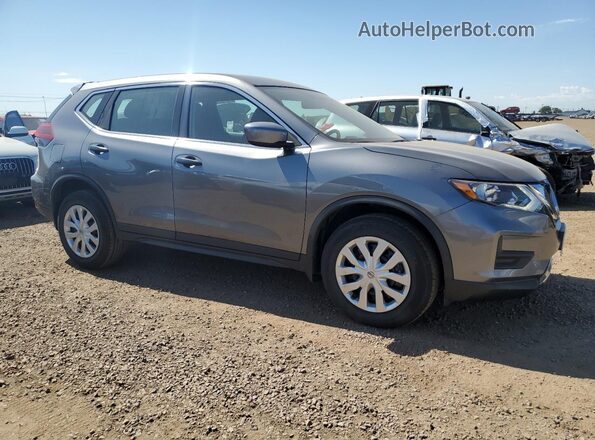 KNMAT2MV0JP557853 2018 NISSAN ROGUE Charcoal Przód prawy