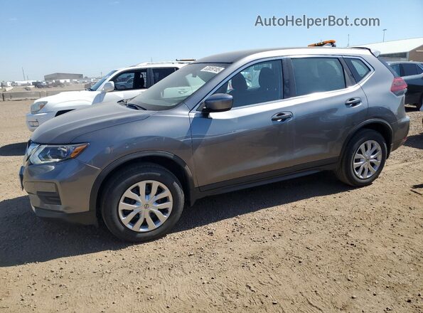 KNMAT2MV0JP557853 2018 NISSAN ROGUE Charcoal Przód lewy